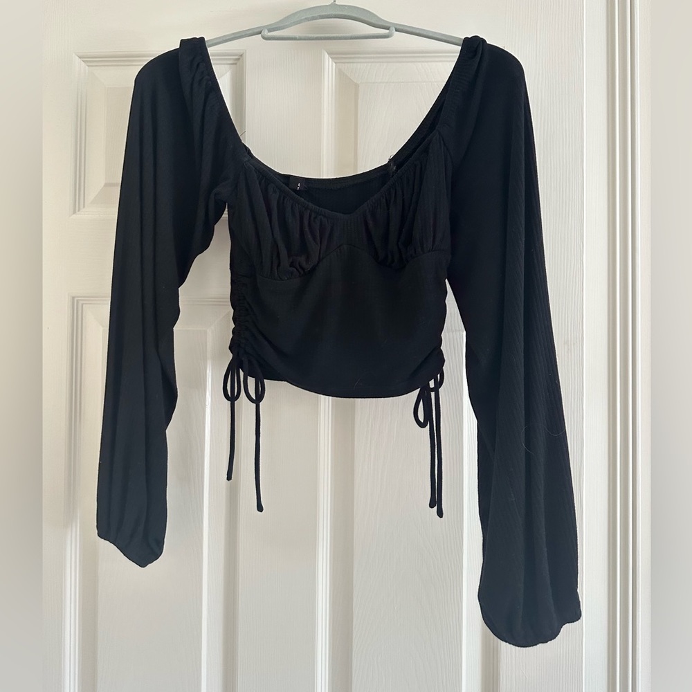Black Long sleeve top